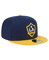 New Era Men's Navy La Galaxy 2025 Kickoff 59FIFTY Fitted Hat