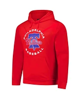 Dunbrooke Men's Red Philadelphia Phillies Champion Pullover Hoodie