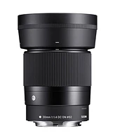 Sigma 30mm f/1.4 Contemporary Dc Dn Prime Lens Canon Ef-m