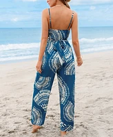 Cupshe Women's Nomad Spirit Blue Jumpsuit