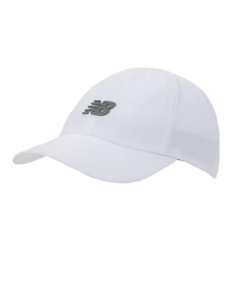 New Balance Men's Flying Logo White 6-Panel Performance Hat
