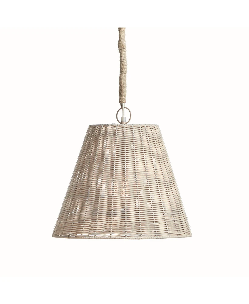 Linette Rattan Ceiling Pendant Small Lamp