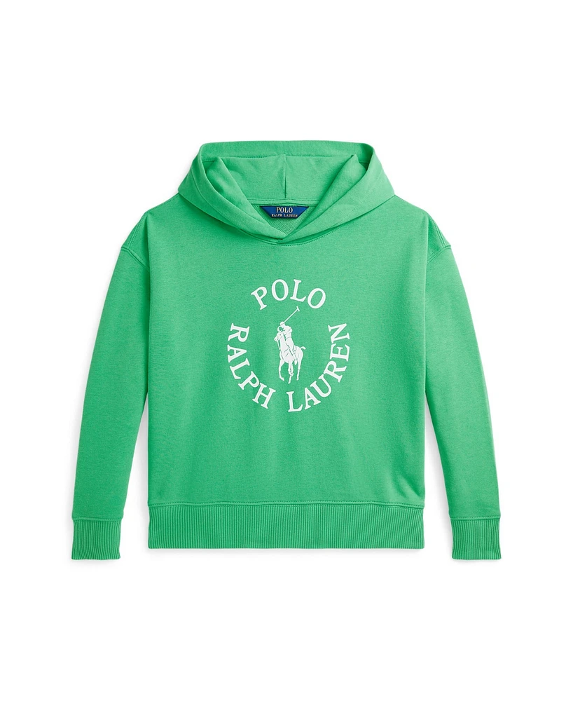 Polo Ralph Lauren Big Girls Pony Logo French Terry Hoodie