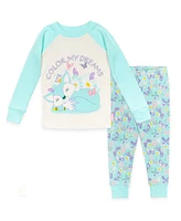 Crayola Toddler Girls Pajama Shirt and Pants 3 Piece