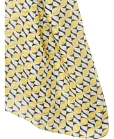 Olsen 100% Silk Geo Print Scarf
