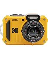 Kodak Pixpro WPZ2 16MP Full Hd Waterproof Rugged Digital Camera, Yellow, Bundle with 32GB Memory Card and Camera Bag