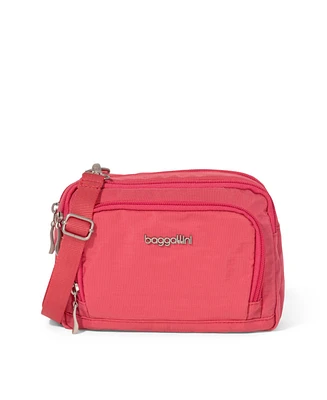 Baggallini Trifecta Rfid Wallet Crossbody Bag