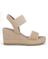 Mia Women's Bayle Round Toe Wedge Sandals