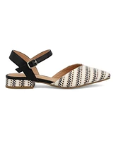 Mia Women's Lawra Raffia Pointed Toe Sandals
