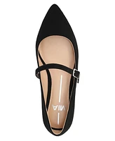 Mia Women's Aviba Mary-Jane Pointed Toe Flats