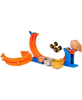 Hot Wheels Monster Trucks Loop-And-Flip Trophy Challenge Playset