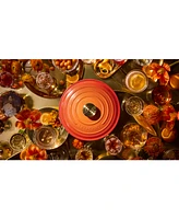 Le Creuset Signature 4.5-Qt. Flamme Doree Round Dutch Oven with Crucible Knob - 100th Anniversary Edition