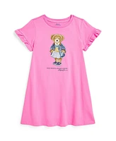 Polo Ralph Lauren Toddler and Little Girls Bear Jersey Dress