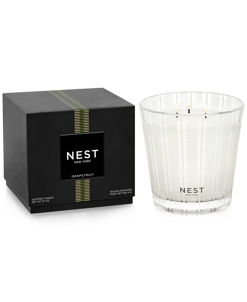 Nest New York Grapefruit 3-Wick Candle, 21.1 oz.