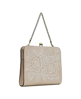 Patricia Nash Boxed Amari Kisslock Small Crossbody Frame Bag
