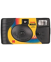 Kodak Max 35mm Single Use Disposable 27 Exposure Film Camera with Flash, Iso-800, 4-Pack, Bundle with Shoulder Bag