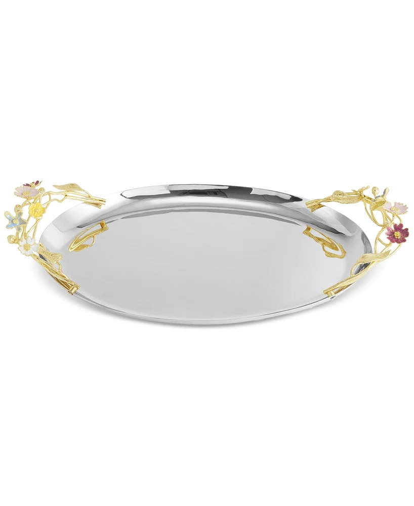 Michael Aram Wildflowers Oval Tray