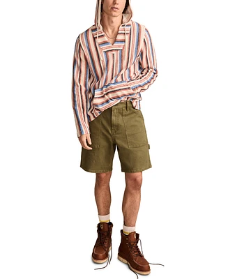 Lucky Brand Men's Stripe Baja Sweater