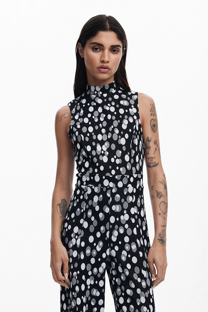 Desigual Women's Polka Dot Jumpsuit