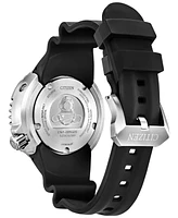 Citizen Men's Promasters Sea Dive Black BENEBiOL Pu Strap Watch 46mm