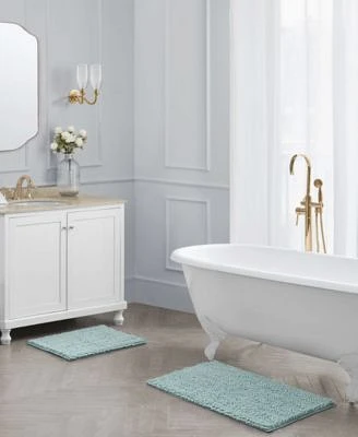 Laura Ashley Astor Chenille Bath Mats