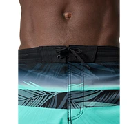 Speedo Men's Bondi Basin Palm Print Drawstring 9" Boardshorts