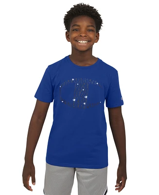 Champion Big Boys Logo Graphic Short-Sleeve T-Shirt
