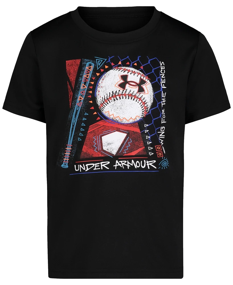 Under Amour Toddler & Little Boys Tech Sketch Baseball Graphic T-Shirt
