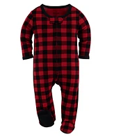 The Peanutshell Baby Boys Sleep N Play Footed Pajamas Girls, 3 Pack, Newborn to 9 Months