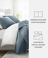 ienjoy Home Stripe Stitch -Pc. Quilt Set