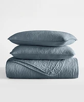 ienjoy Home Floral Stitch -Pc. Quilt Set