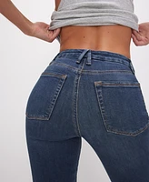 Good American Women's Legs Straight Jeans
