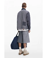 Desigual Men's Structured striped jacket