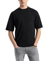 Buffalo David Bitton Men's Kinsley Solid Crew Neck Relaxed T-Shirt