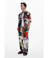 Desigual Men's Trousers designed by Mr. Christian Lacroix