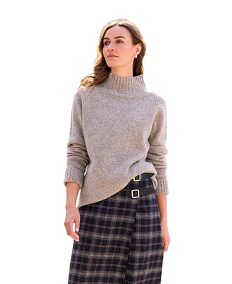 Celtic & Co. Women's Supersoft Funnel Neck Sweater