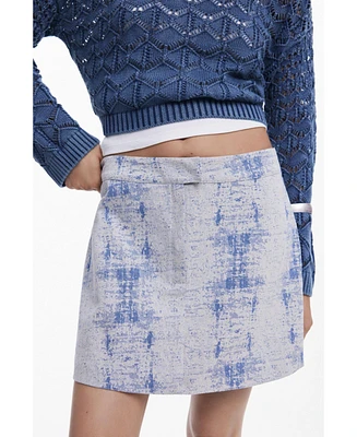 Desigual Women's Distressed miniskirt