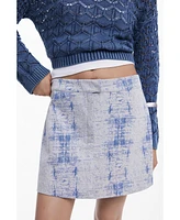 Desigual Women's Distressed miniskirt
