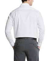 Tommy Hilfiger Men's Th Flex Regular Fit Stretch Twill Dress Shirt