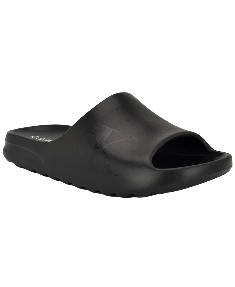 Calvin Klein Men's Olin Casual Slip-On Flat Slide