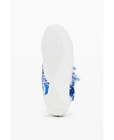 Desigual Women's Frayed fabric sneakers