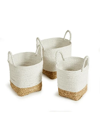 Madura Market Baskets, Set Of 3