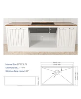 33 Inch Undermount Sink