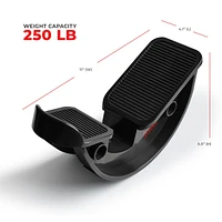Sunny Health & Fitness Calf & Hamstring Stretcher and Foot Rocker
