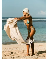 Flora Crochet Hat In Off White