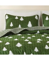 Linery & Co. Lodge Microfiber Quilt Set with Shams