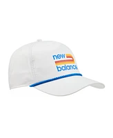New Balance Men's Dna Logo Grandpa Graphic Hat-White