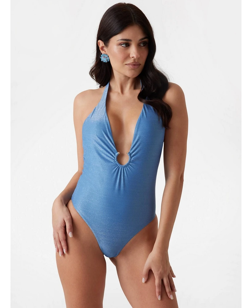 Guess Women's Eco One-Piece Swimsuit