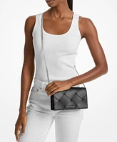 Michael Kors Jet Set Small Flap Chain Leather Crossbody