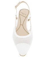 Kenneth Cole New York Women's Martha Mesh Kitten Heel Pumps